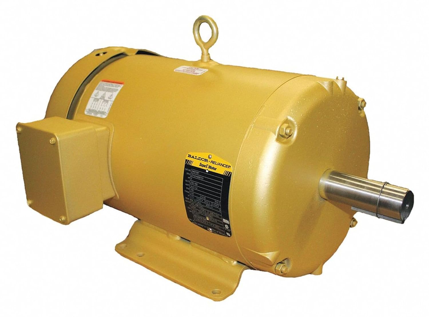 Baldor EM3708T General Purpose AC Motor, 3 Phase, 215T Frame, TEFC Enclosure, 5Hp Output, 1160rpm, 60Hz, 208-230/460V Voltage