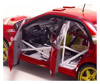 Amazon | ミニカー スバルインプレッサ1:18合金牽引力レーシング