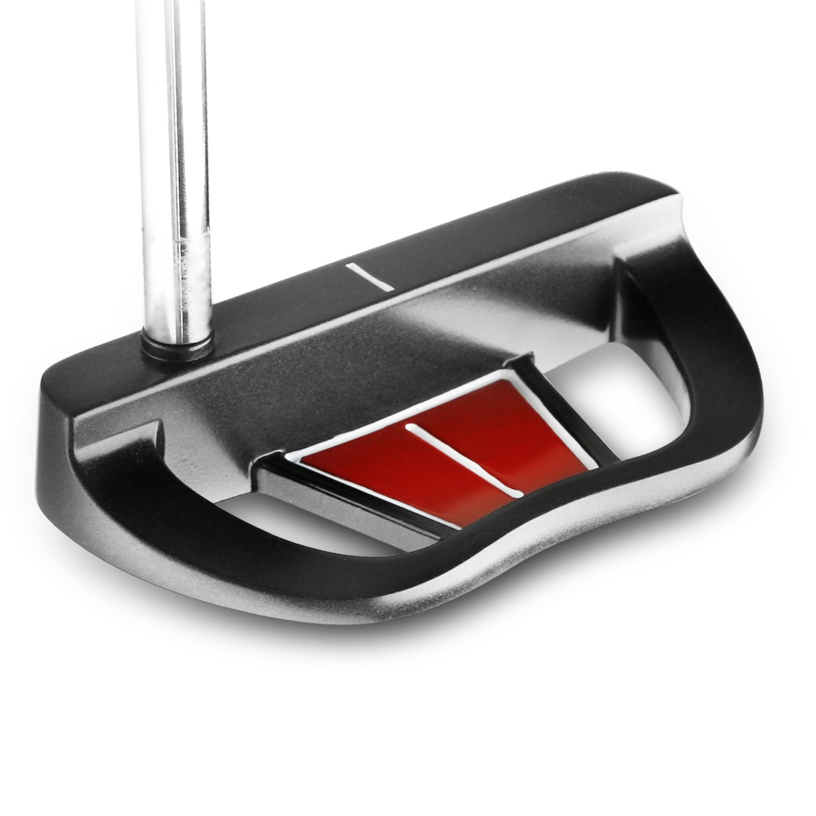 Buy customised Bionik 502 black/red putter left handed 35inch long