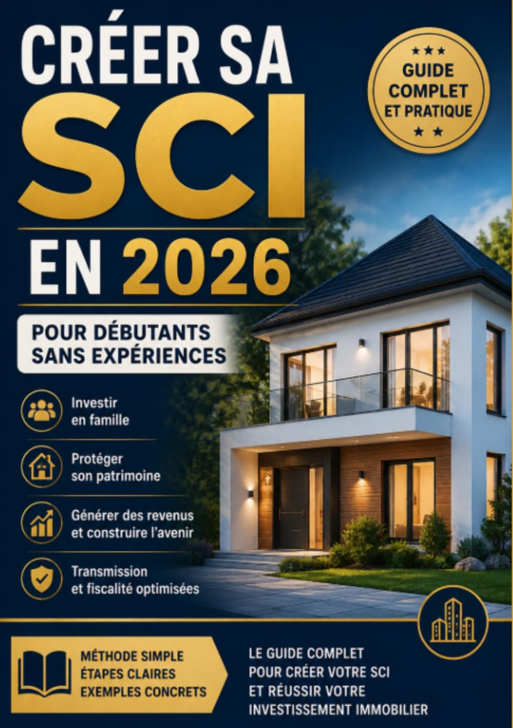 CREER SA SCI EN 2026: Pour débutants sans expériences. Investir, protéger, gérer et transmettre