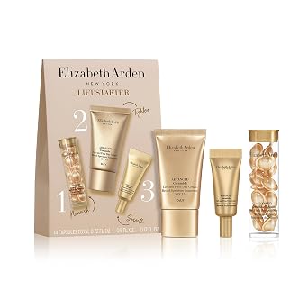 Elizabeth Arden Advanced Ceramide Face Serum Capsules, Anti-Aging Skincare, Fragrance-Free Hydrating Formula for Radiant, Firm Skin, Nourishing and Strengthening