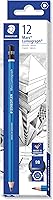 Vista 11 de Staedtler Mars Lumograph - Lápiz de dibujo de grafito 8H, duro, resistente a la rotura, 12 unidades, 100-8H