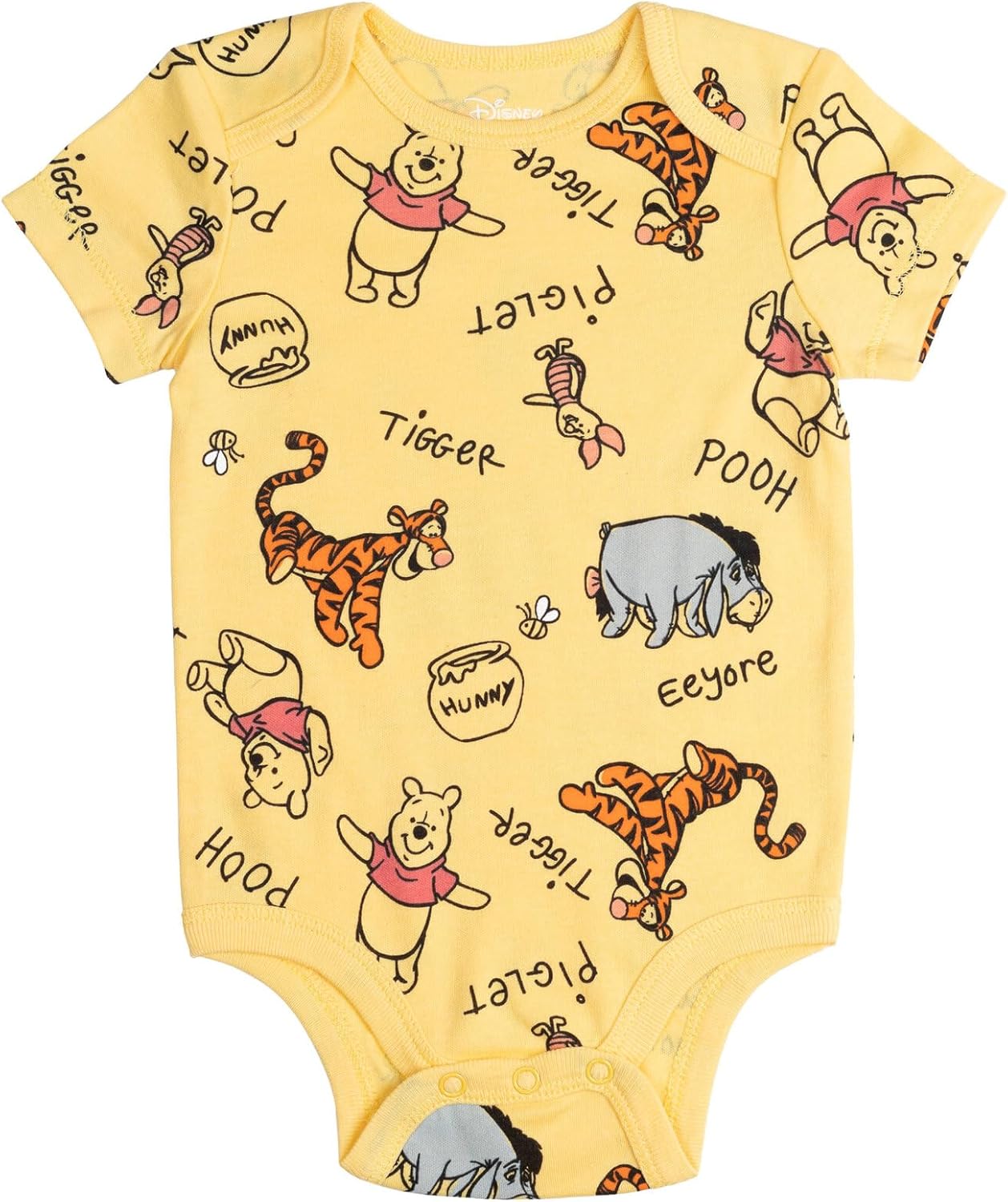 Disney Baby 5 Pack Bodysuits Newborn to Infant Sizes (Newborn - 24 Months) - Image 3