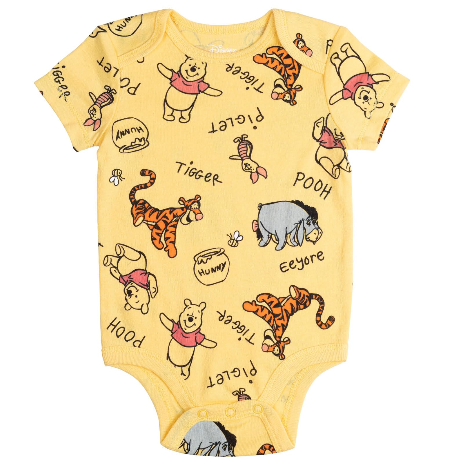 Disney Baby body, uniseks, myszka Miki, Król Lew i Pixar, 5 sztuk