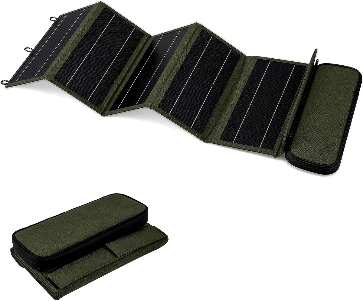 30W Portable Solar Panel Charger