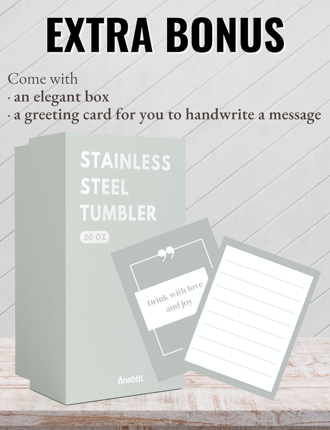 Onebttl College Student Gifts Tumbler for Men Women, School Student Gifts 20oz Stainless Steel Cup, Best gift for Christmas, Birthday - Black Sleep Repeat - Image 5