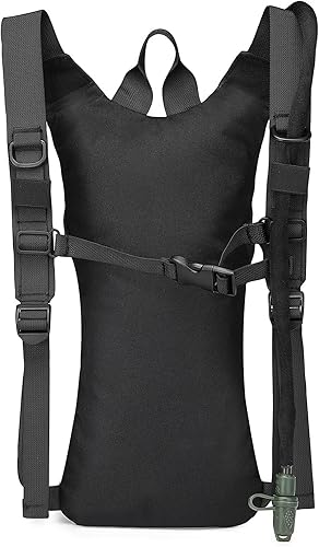 Miniatura 4 de ATBP Bolsa de hidratación de agua aislada con vejiga de TPU de 3L Mochila táctica de hidratación Molle para senderismo, ciclismo, correr