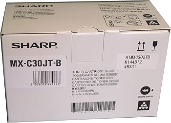 Amazon | シャープ複合機 MX-C300W 用トナー(MX-C30JT-B) ブラック