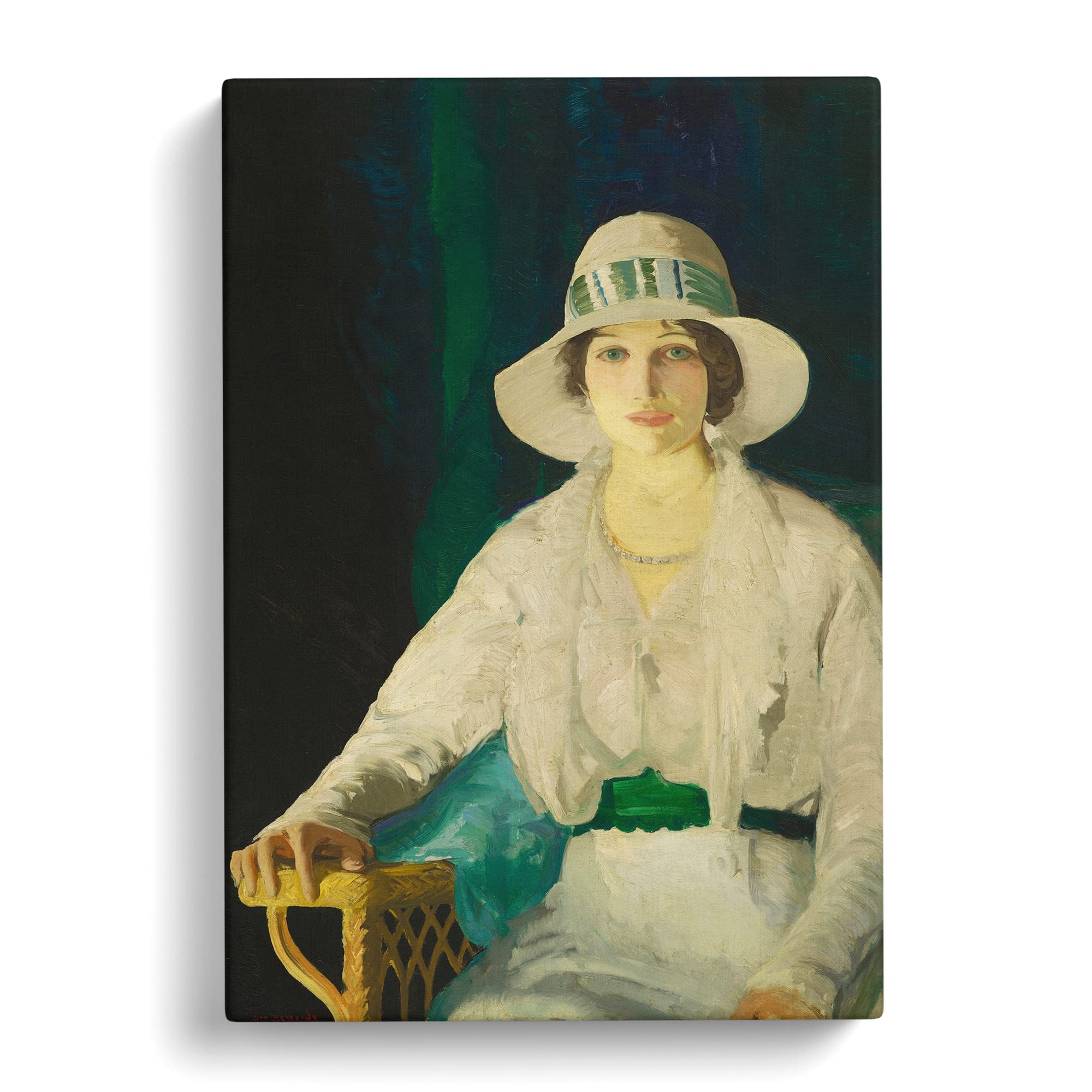 Mrs. Randall Davey By George Bellows Canvas Print, Mixed, 25L x 50W cm - Image 3