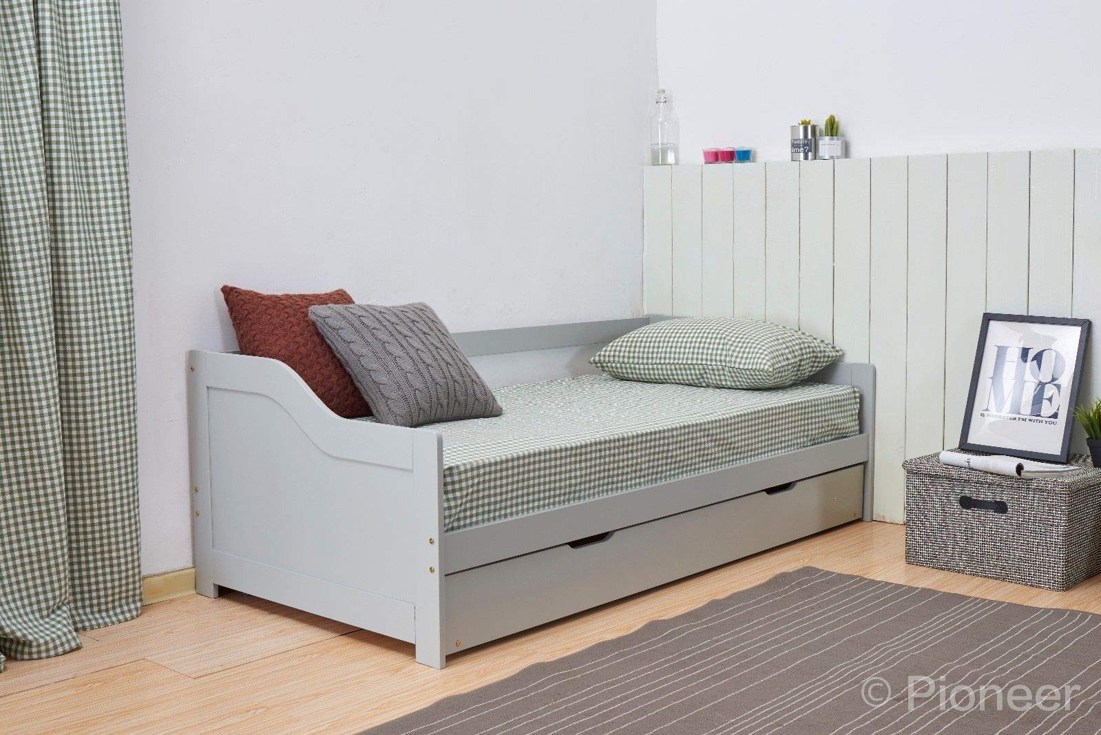 KOSY KOALA DREAMER WHITE WOOD SINGLE 3FT DAYBED WITH PULLOUT UNDER BED