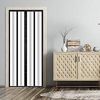 Vista 1 de Cortina de puerta aislada, cubierta magnética térmica para puerta, pantalla de cierre automático, privacidad magnética, manos libres para patio