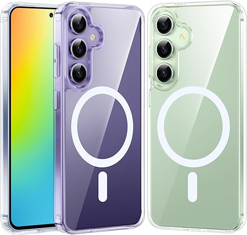 Miniatura 349 de FNTCASE para iPhone 15 Funda Transparente: Fundas para iPhone 14/13 Compatibles con Magsafe, Funda Anti-Amarilleo, Grado Militar de Protección