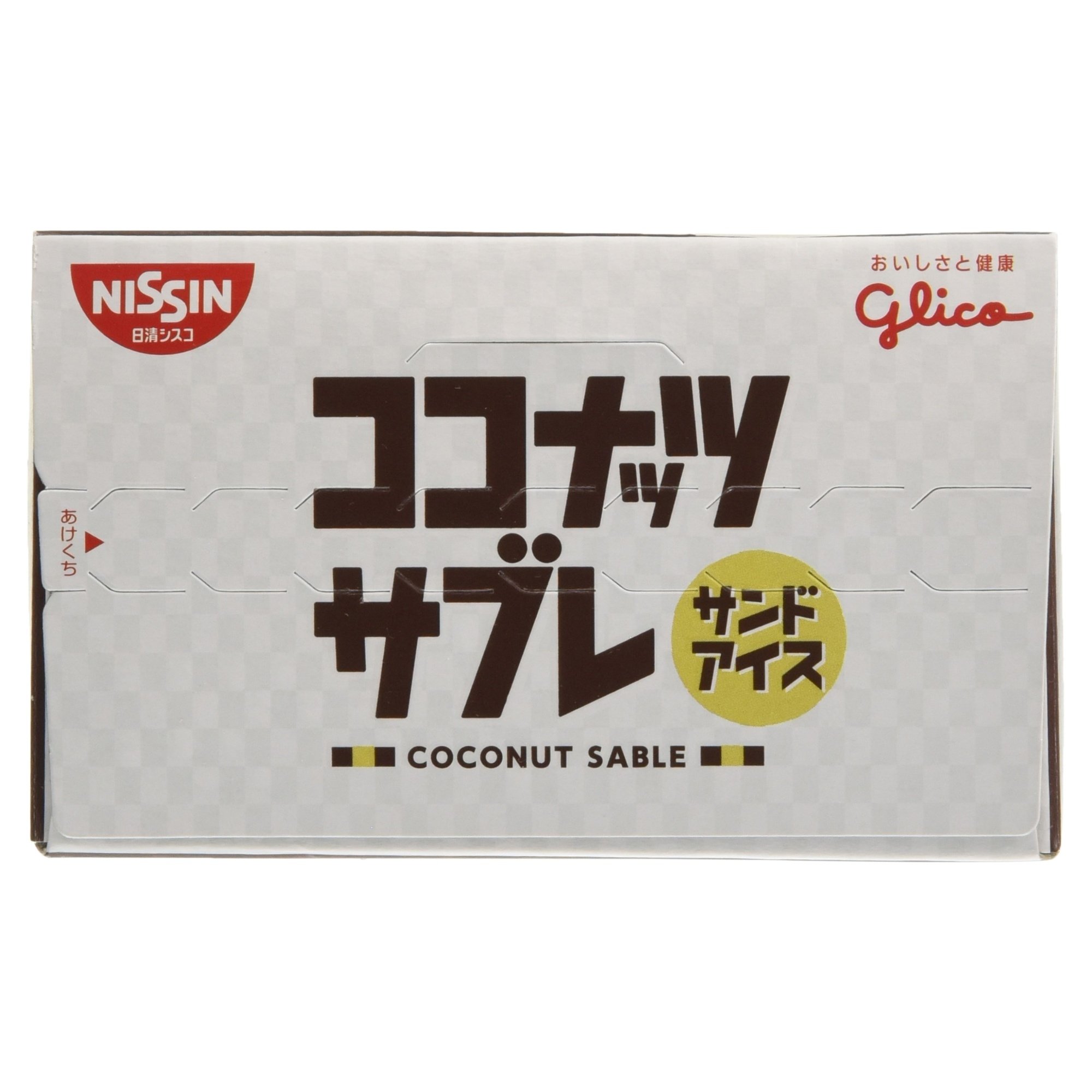 Amazon.co.jp: [冷凍] 江崎グリコ ココナッツサブレサンドアイス 36ml