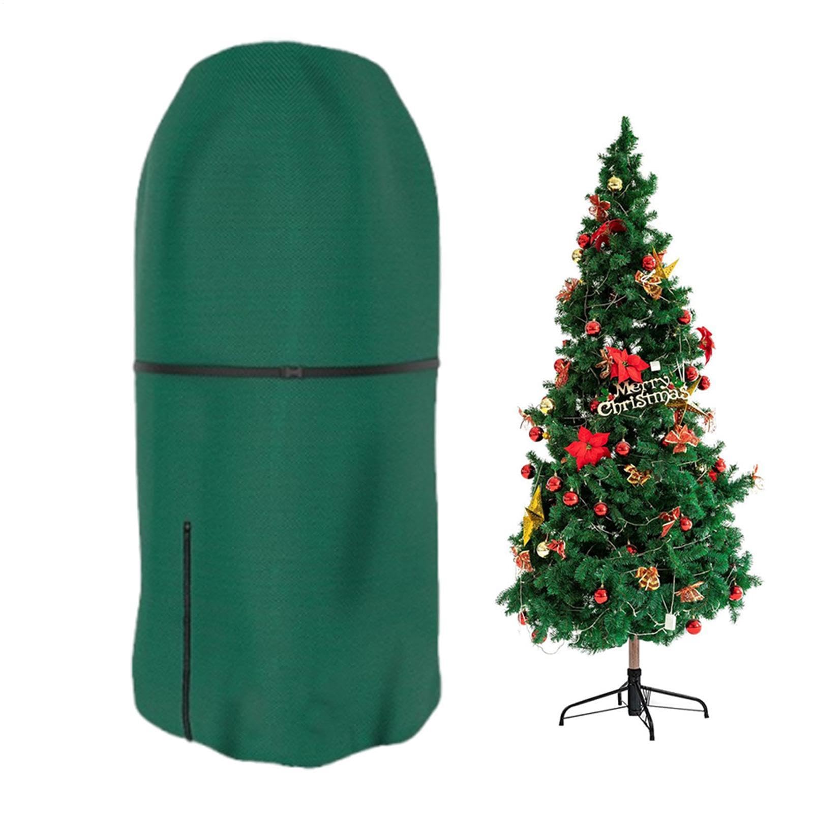 Almacenamiento vertical de Navidad anticaídas para proteger árboles artificiales grandes