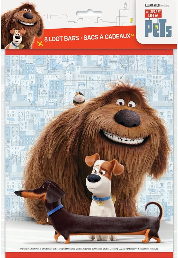 The Secret Life of Pets Temporary Tattoos, 24ct : Toys & Games