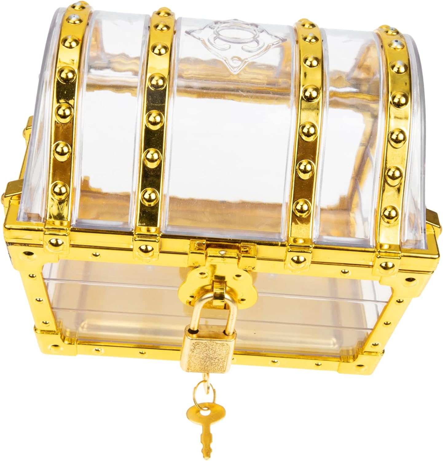 Amazon.com: HANABASS Pirate Treasure Chest Jewelry Box Small Vintage ...