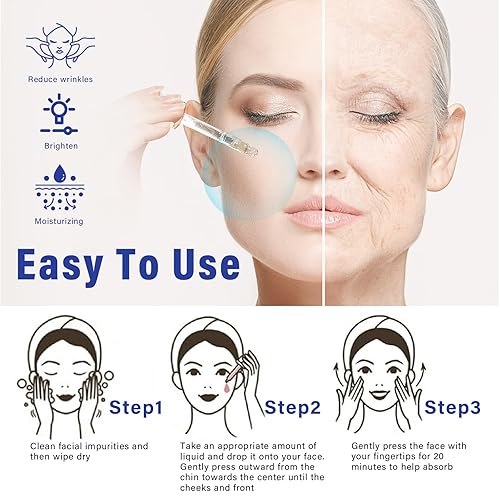 Miniatura 6 de Botox en una botella, suero facial Botox con vitamina C y E, suero facial con solución de botox, antienvejecimiento y estiramiento facial