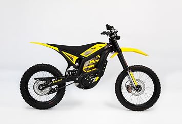 Supermach SM01 6000 META Electric Dirt Bike, 6000W Peak 13.5kW Off-Road Electric Motorcycle 74V 50Ah Semi-Solid Battery, 480Nm Torque, Fast Suspension 240mm Travel IP67 Waterproof, 3Hr Charge, Yellow
