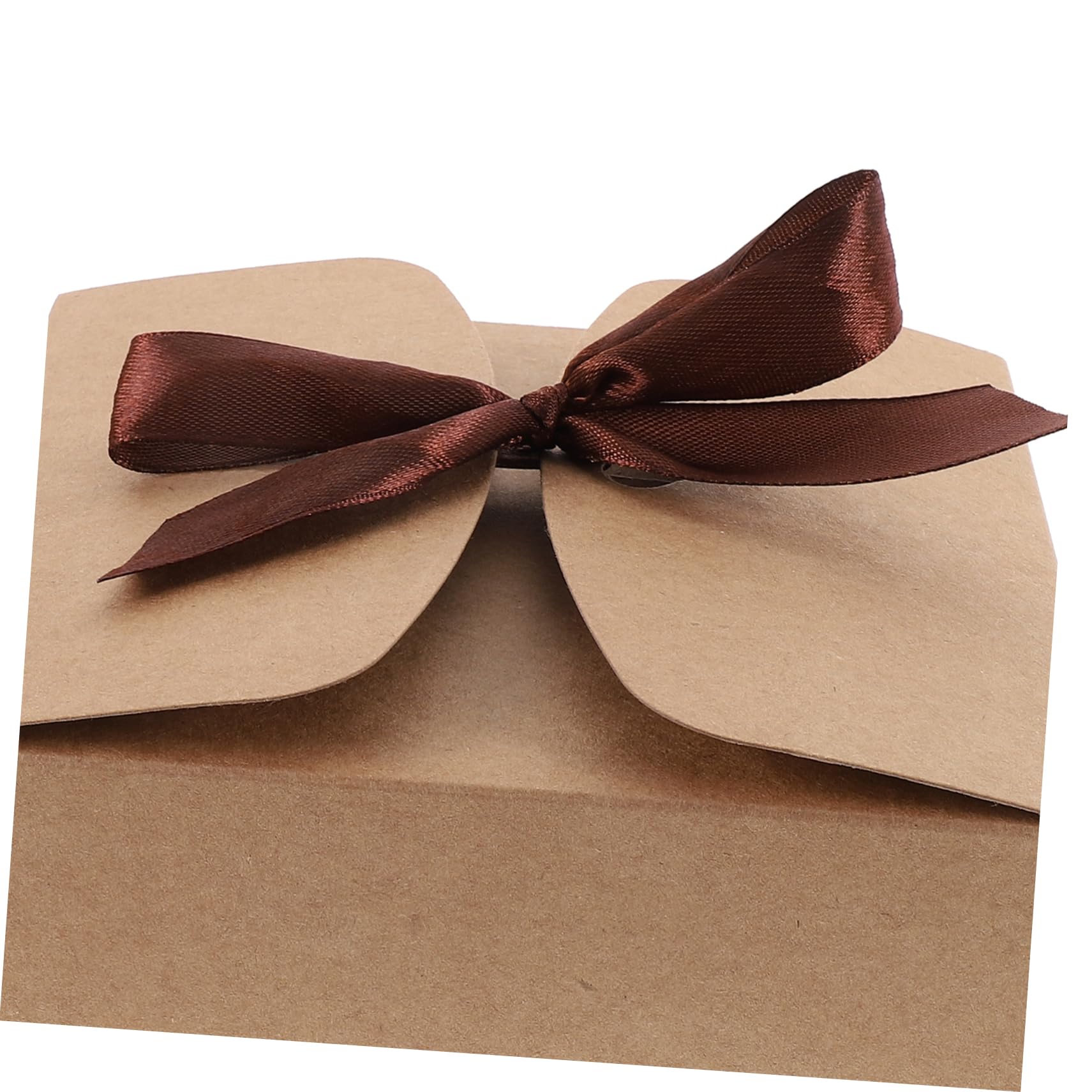 Mobestech Scatole Multifunzionali in Carta Kraft 20 Pezzi 14x14x5 Cm, Scatole Portatili per Imballaggio Regalo e Bomboniere, Contenitori Decorativi per Matrimoni, Proposte Damigelle