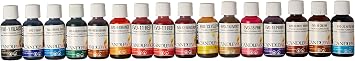 CANDLEWICS 16PK أصباغ شمعة سائلة عالية التركيز