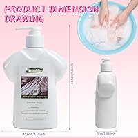 Vista 7 de Detergente de lencería - Doble concentrado, aroma a dama, delicado líquido de limpieza de ropa interior, 10.14 onzas líquidas (1, jazmín)