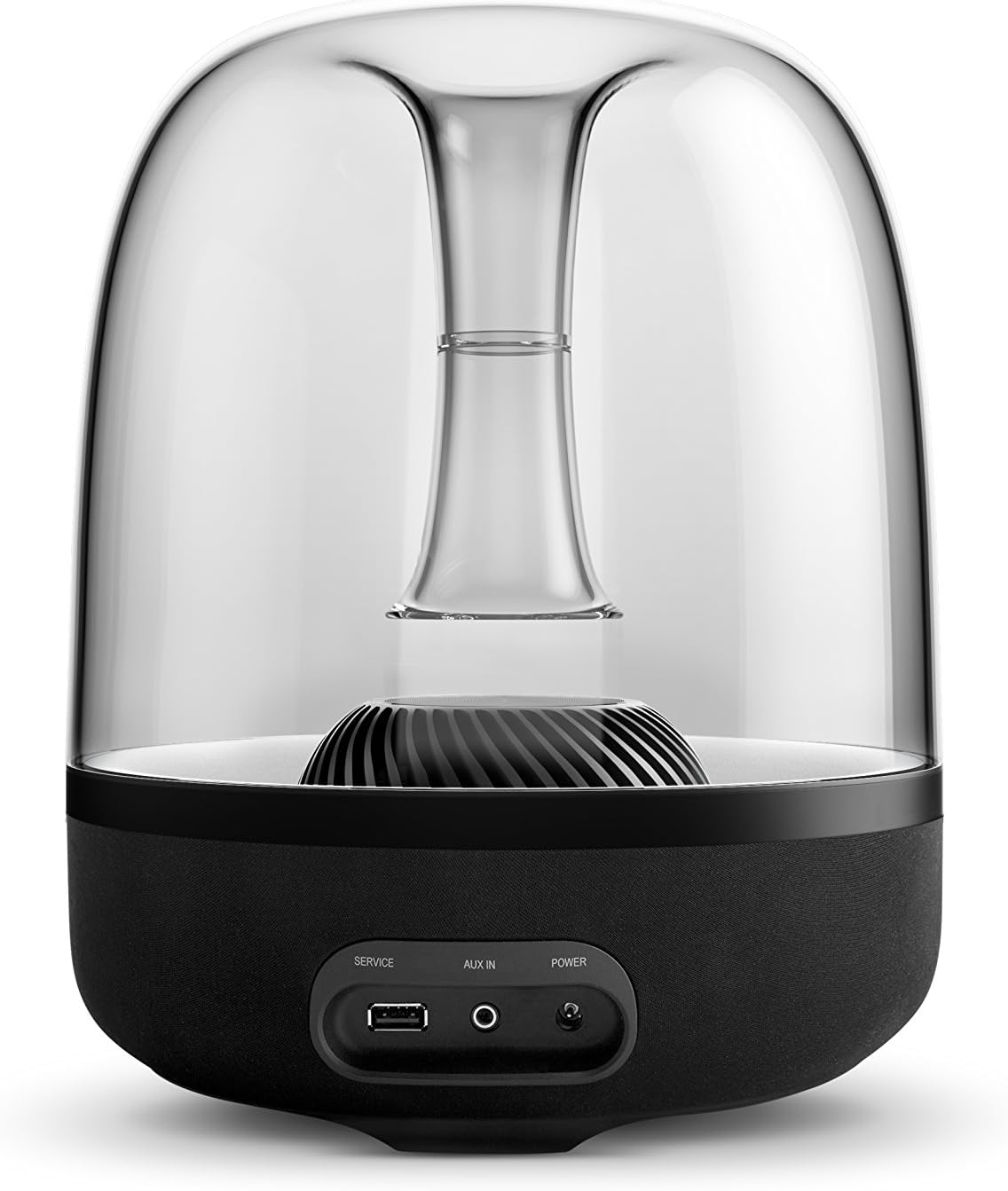 Harman Kardon Aura Plus Speaker rear view പോർട്ടുകൾക്കൊപ്പം