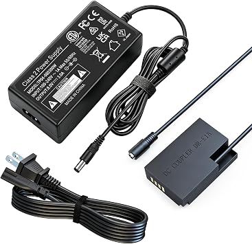 LP-E17 Dummy Battery for Canon EOS R50 R100 ACK-E18 Power Supply Adapter dnn DR-E18 DC Coupler Kit, for Canon R8 R10 RP, Rebel T6i T7i T8i T6s SL2 SL3 77D 200D 250D 800D 850D Cameras