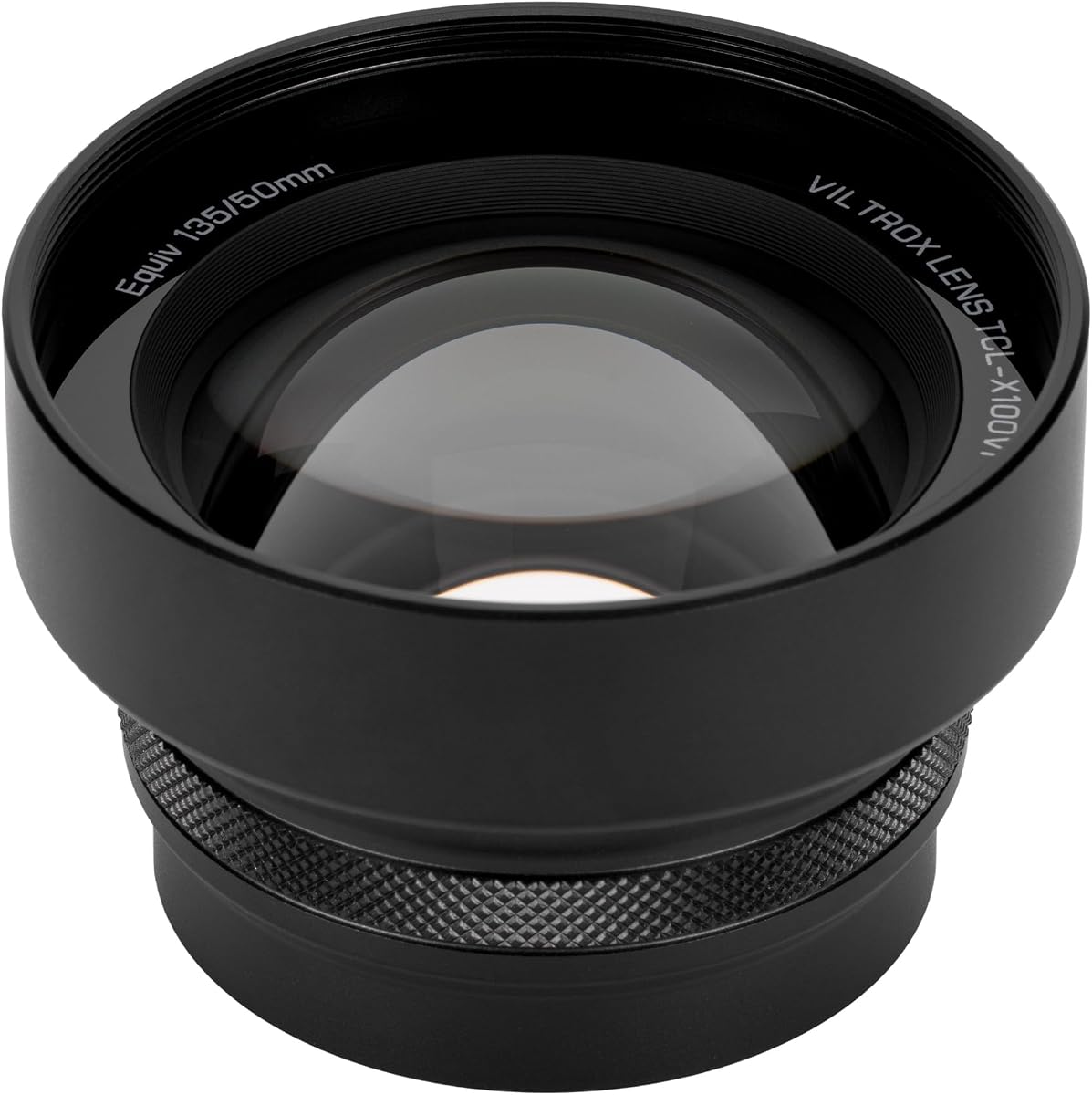 TCL-X100VI 1.4X Tele Conversion Lens for Fujifilm X100 | 1.4x Metal Telephoto Conversion with Auto Recognition for Fujifilm X100VI, X100V and X100F cameras, Black