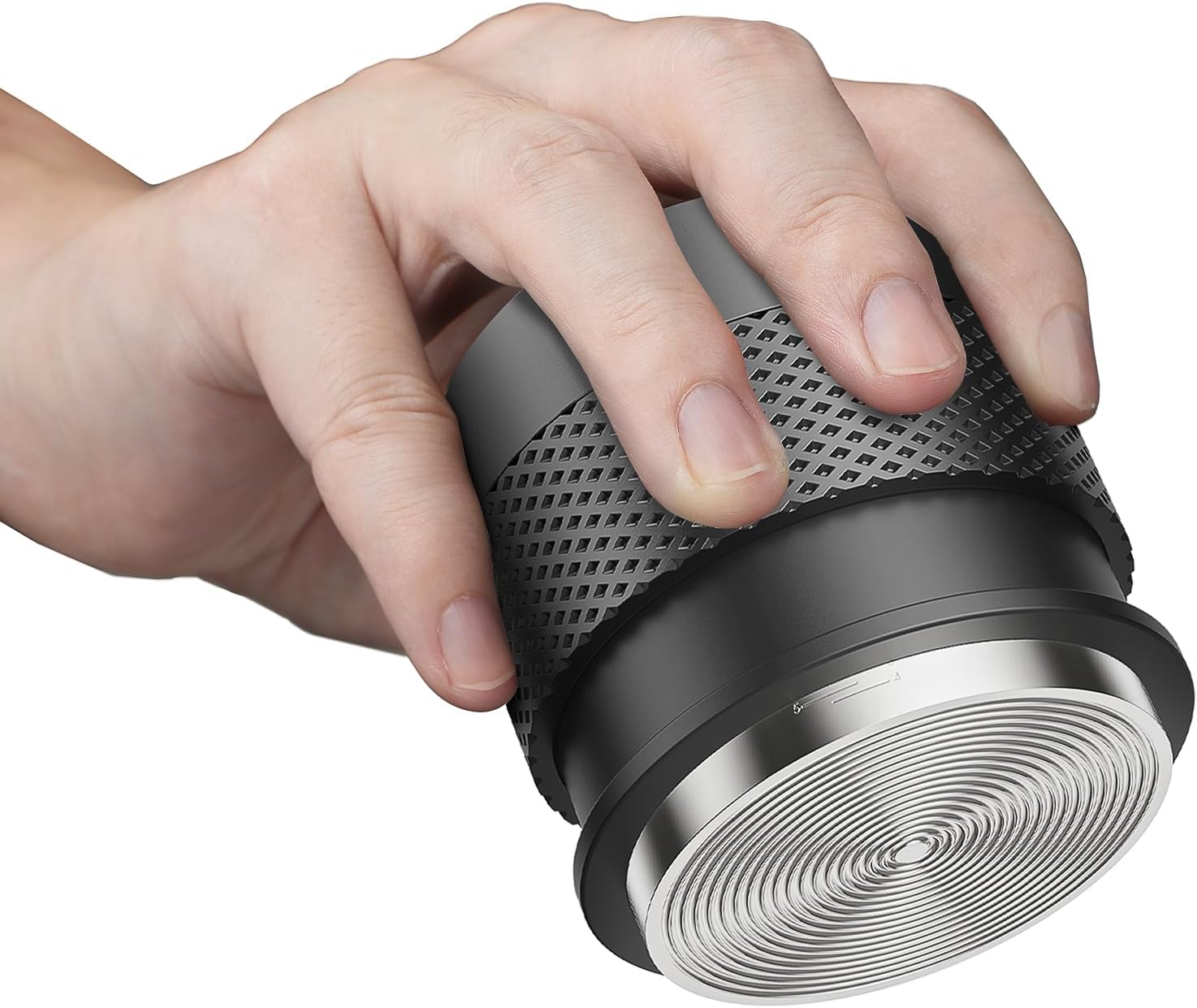 58.3mm Espresso Tamper, Maestri House Stainless Steel Barista Coffee Tamper for Espresso Machine, Spring-loaded Tamper Fits for 58.55mm Portafilter Fits All 58.55mm Espresso Portafilter