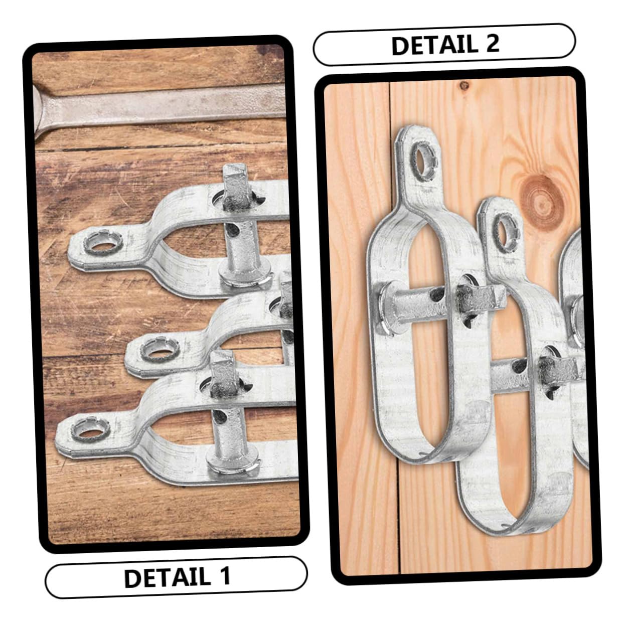 BCOATH Wire Gear Tensioner Set 90mm * 2 Cable Rope Tensioner Metal Wire Workmanship