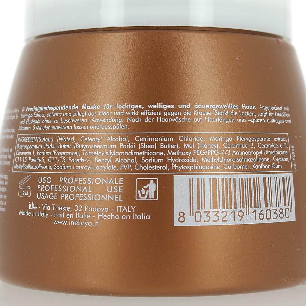 InebryaIce Cream Curly Plus Curl Mask - 500 ML
