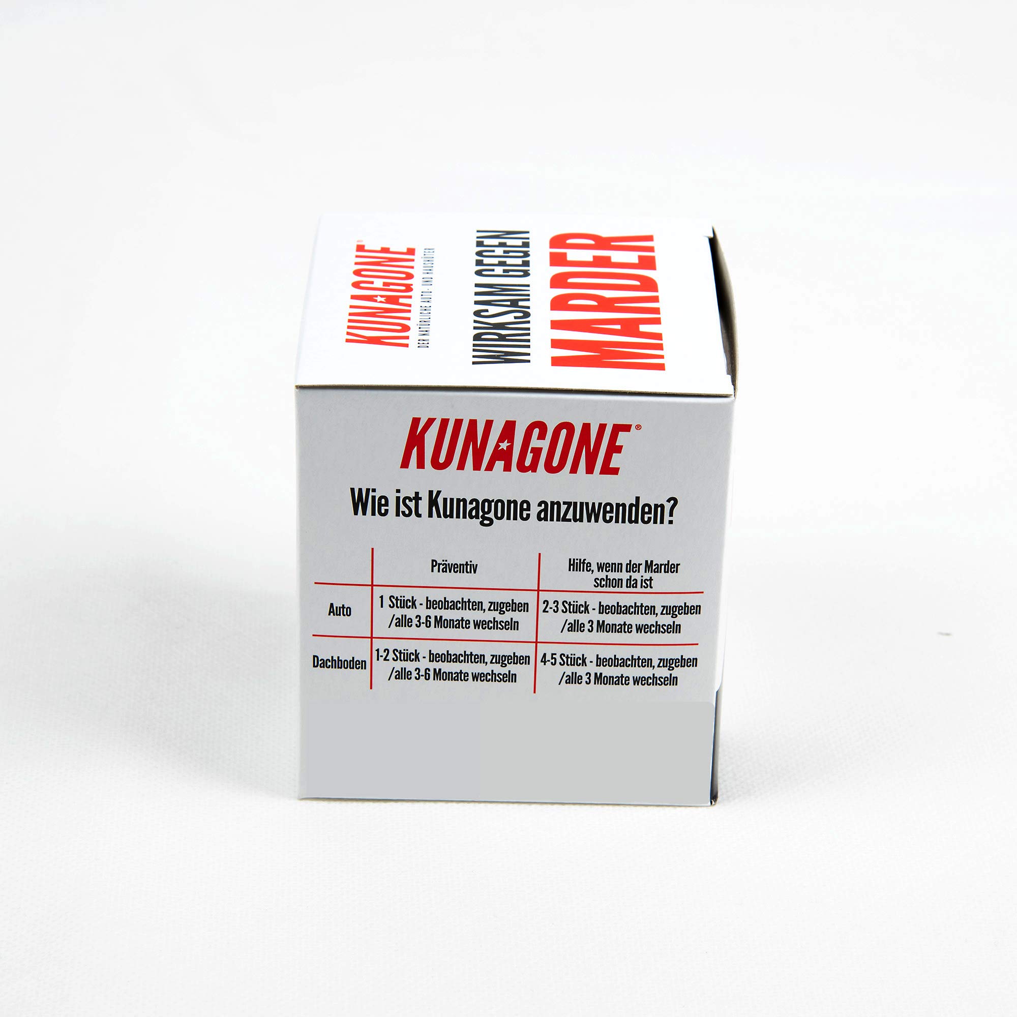 10 x Kunagone naturalna skuteczna ochrona przed kunami i dzikimi zwierzętami, ochrona przed kunami, ochrona przed kunami, do samochodu, motocykla, na kemping, na strychu, do piwnicy, domu, wiaty, naturalny produkt 10 sztuk