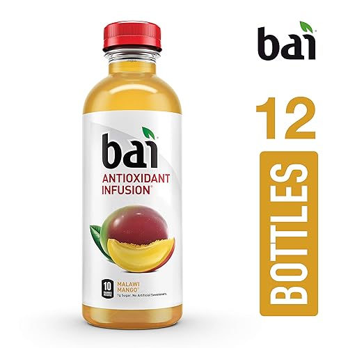 Miniatura 36 de Bai Agua con sabor a coco, lima de coco de los Andes, Bebidas infundidas antioxidantes, 18 botellas de onza de fluidos, 12 cuentas