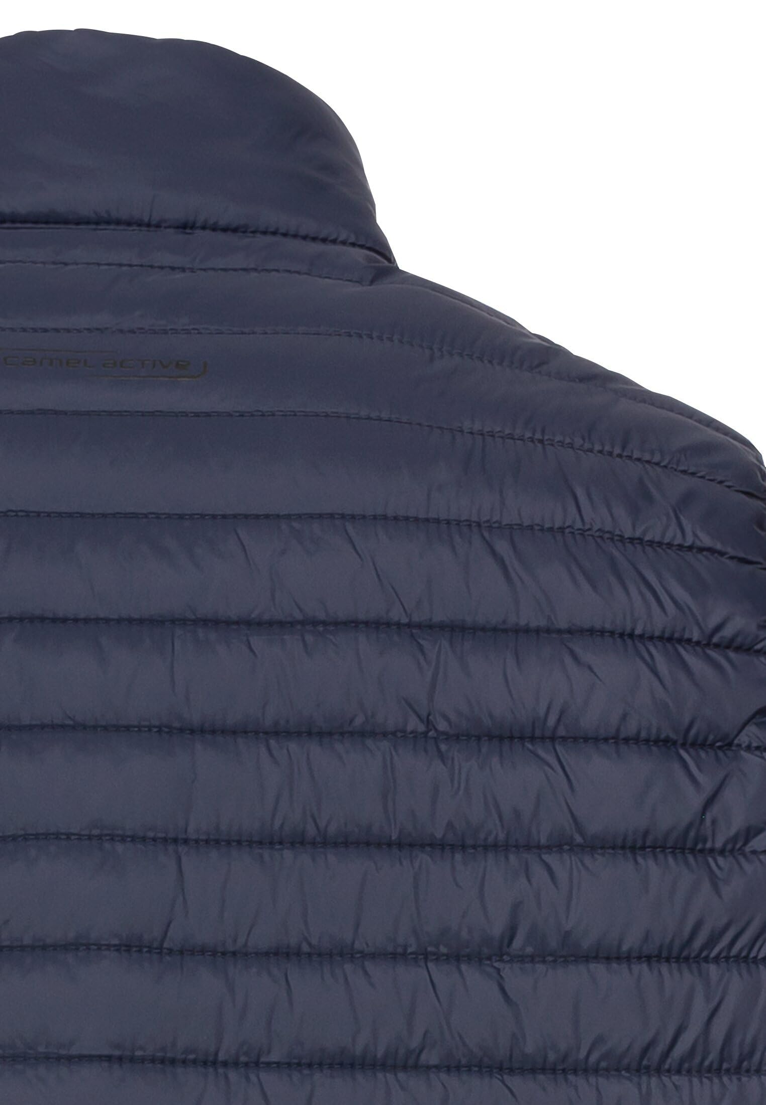 camel active Herren Steppweste aus recyceltem Polyamid