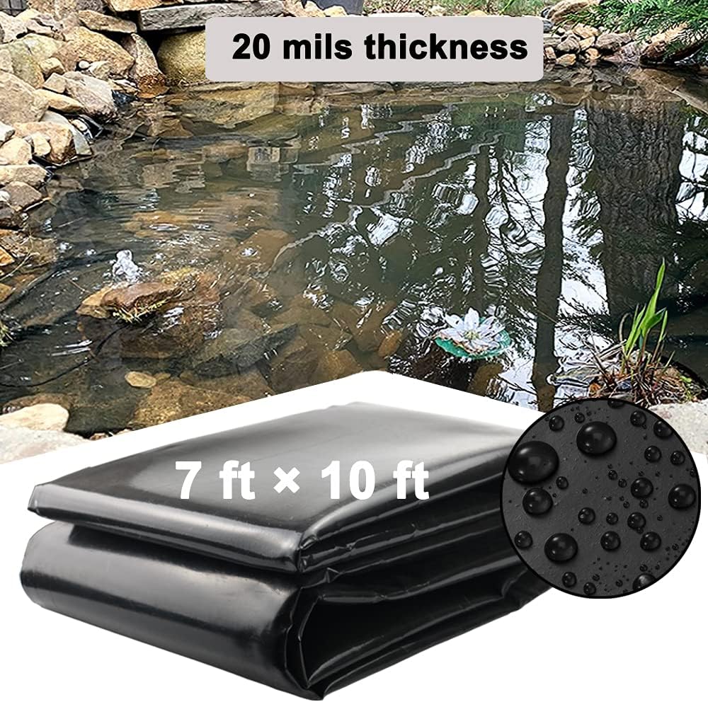 20 Mil Pond Liner 7x10 Ft HDPE Waterproof Rubber Jordan Ubuy