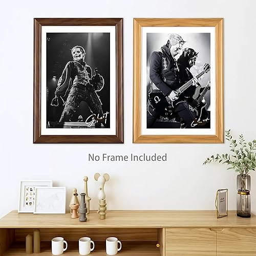 Miniatura 3 de SAVOMA Póster de banda musical para decoración de habitación, decoración de pared, pósteres de regalo, sin marco, 08 x 12 pulgadas (7.9 x 11.8 in)
