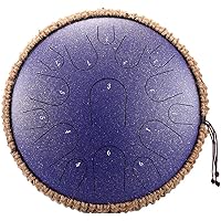 Amazon | スリットドラム空霊鼓鋼舌鼓打楽器無憂鼓忘憂鼓15音14インチ7