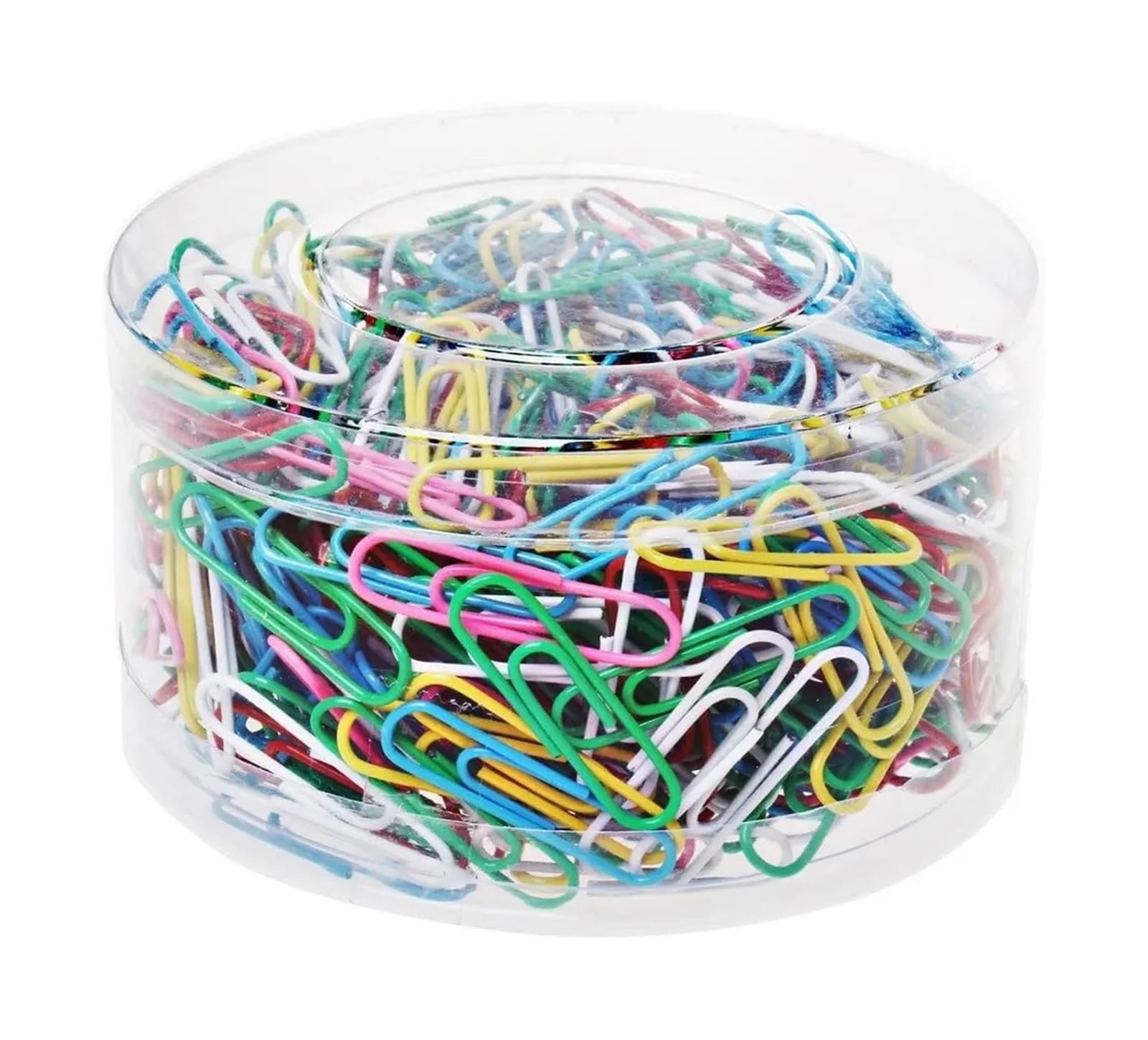 Graffette a forma di 3000 pz clip di carta colorata clip in metallo clip memo clip segnalibri cancelleria