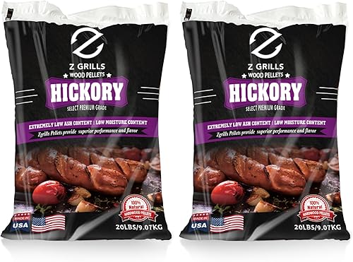 Miniatura 27 de Z GRILLS Pellets de madera para ahumador y barbacoa, pellets de mezcla de madera dura 100% natural, 20 libras
