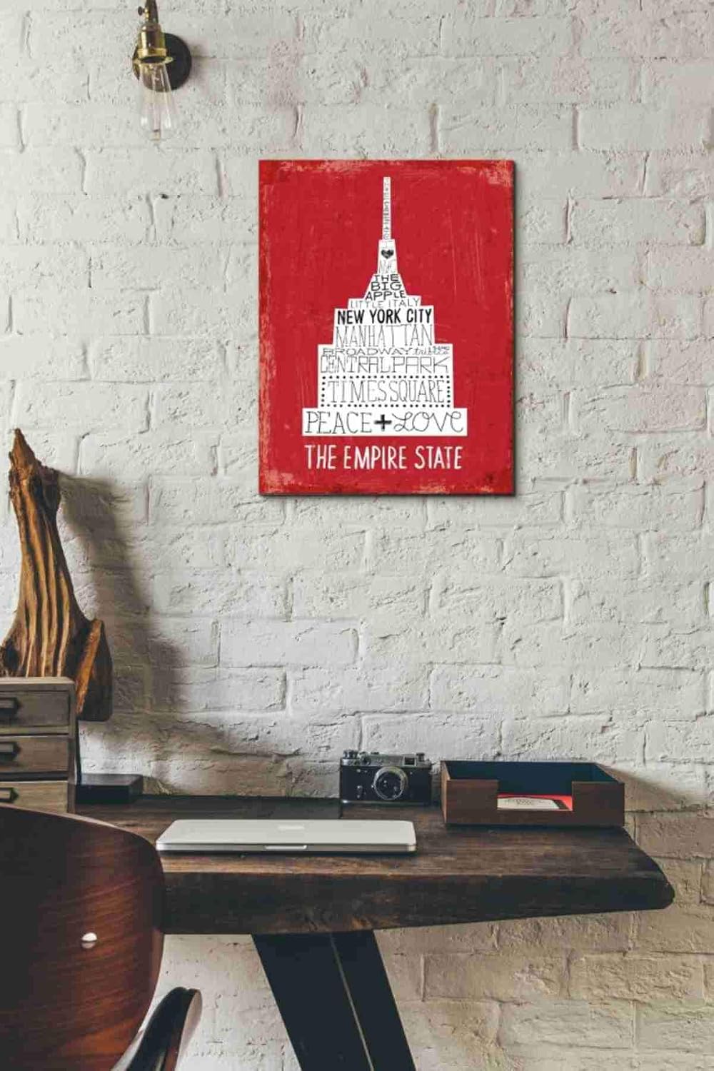 Epic Graffiti 'Iconic NYC IV' by Michael Mullan, Canvas Wall Art, 12"x16"
