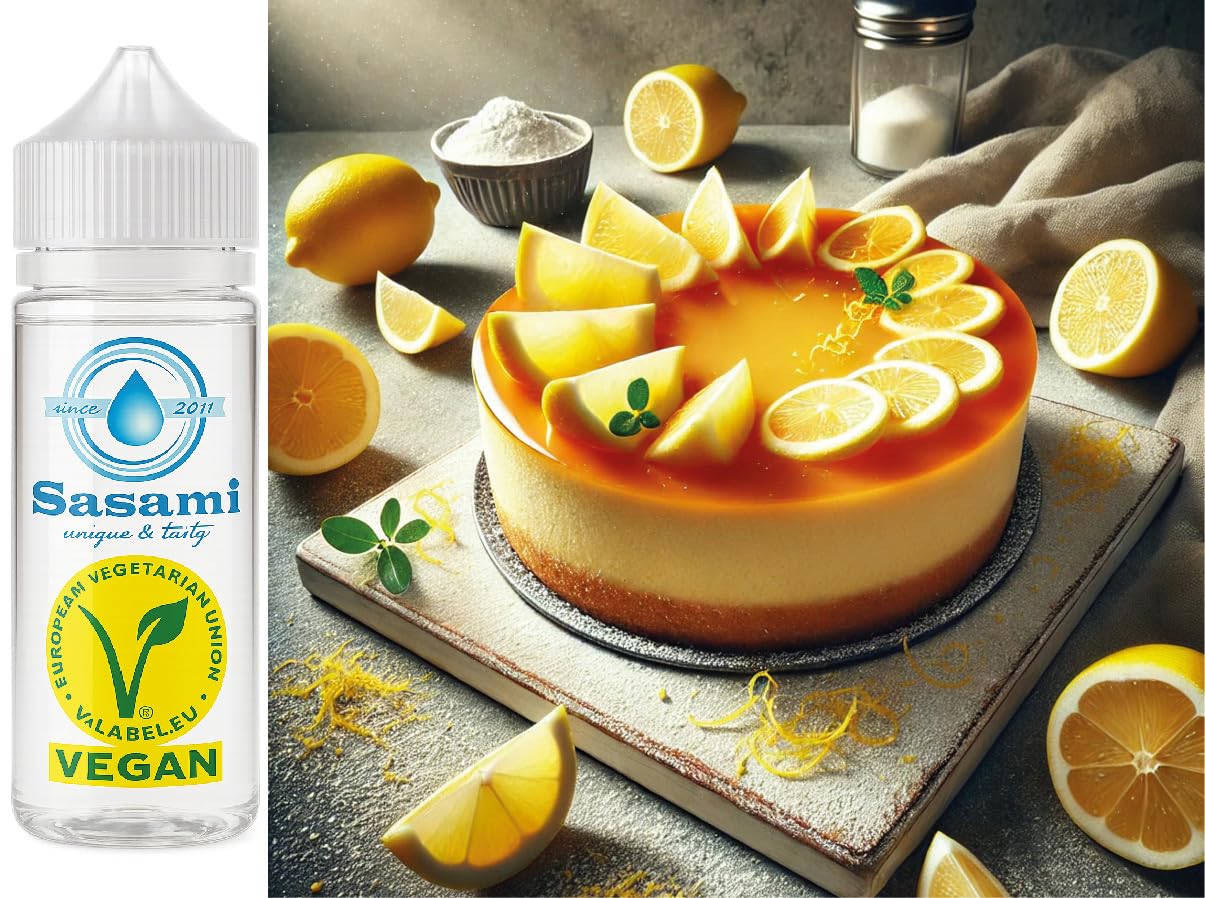 Käsekuchen Zitrone Aroma Konzentrat - Vegan - Sasami - 100ml