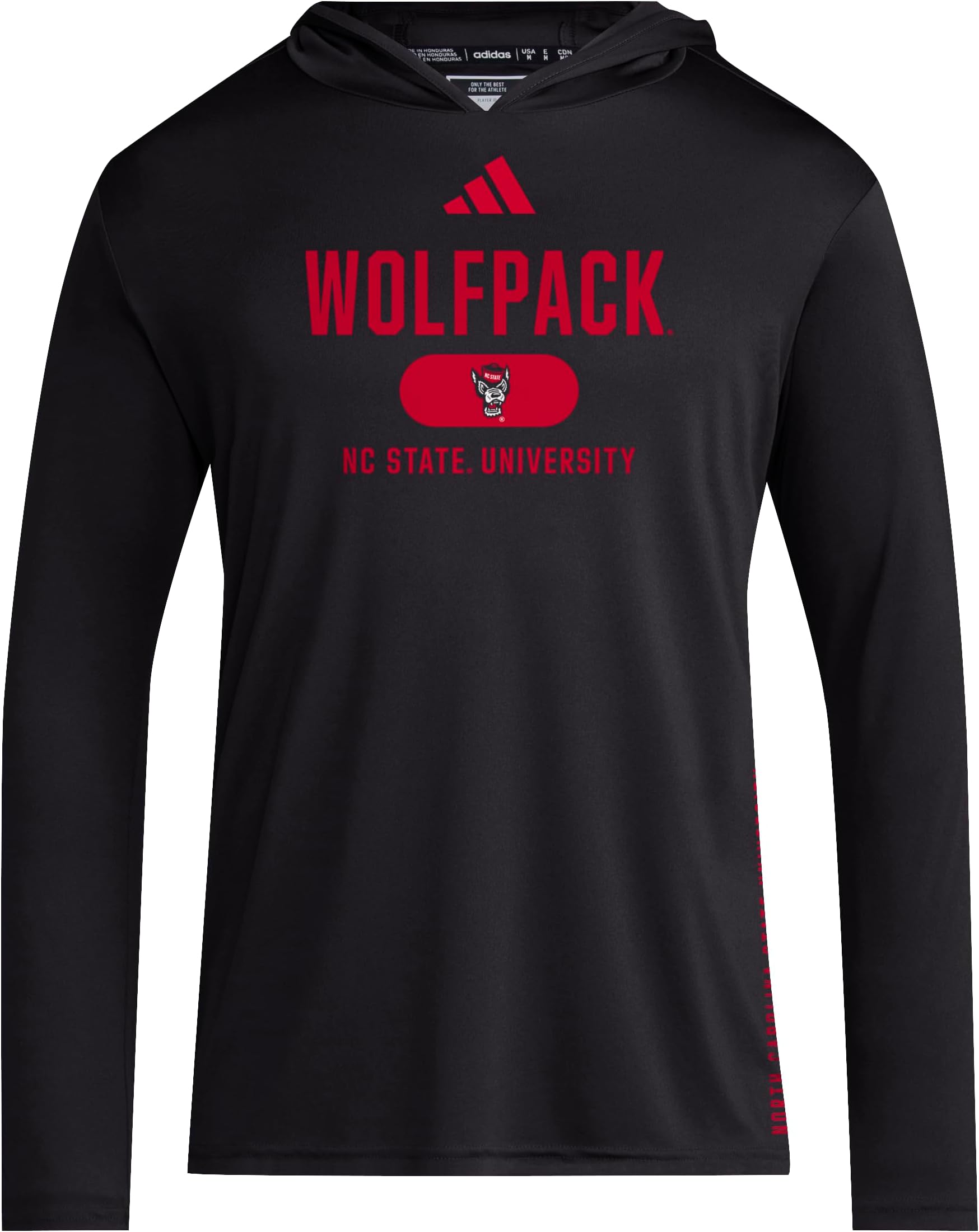 adidas red training hoodies