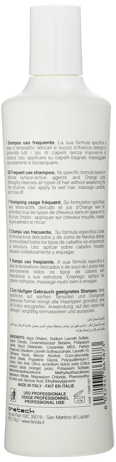 Fanola Frequent Use Shampoo, 350 ml - Image 2
