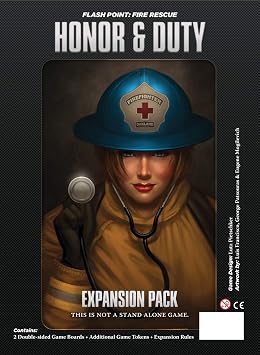 لوحات وبطاقات مستقلة Flash Point Fire Rescue - الشرف والواجب، متوسط