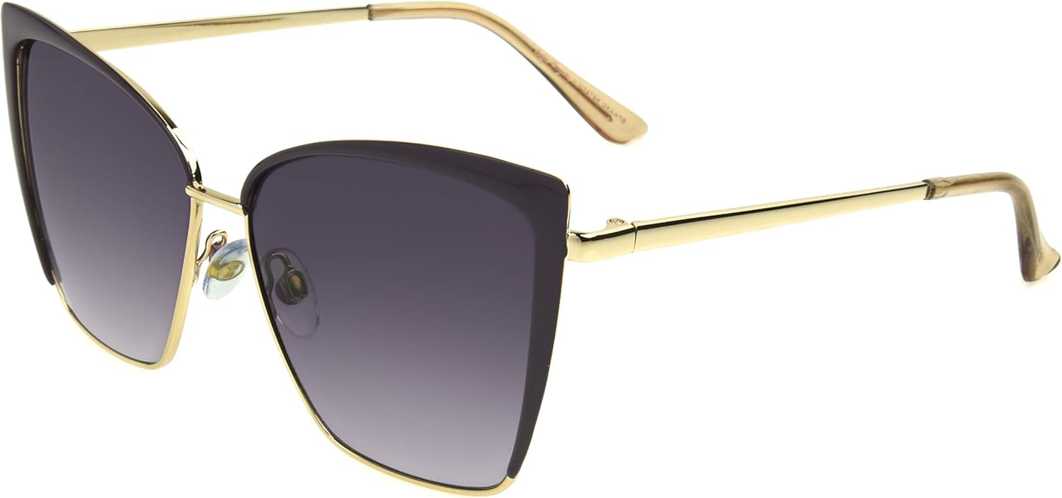 Sofia Vergara x Foster Grant Izabella Cat Eye - Lentes de sol para mujer color dorado 2244in Oro