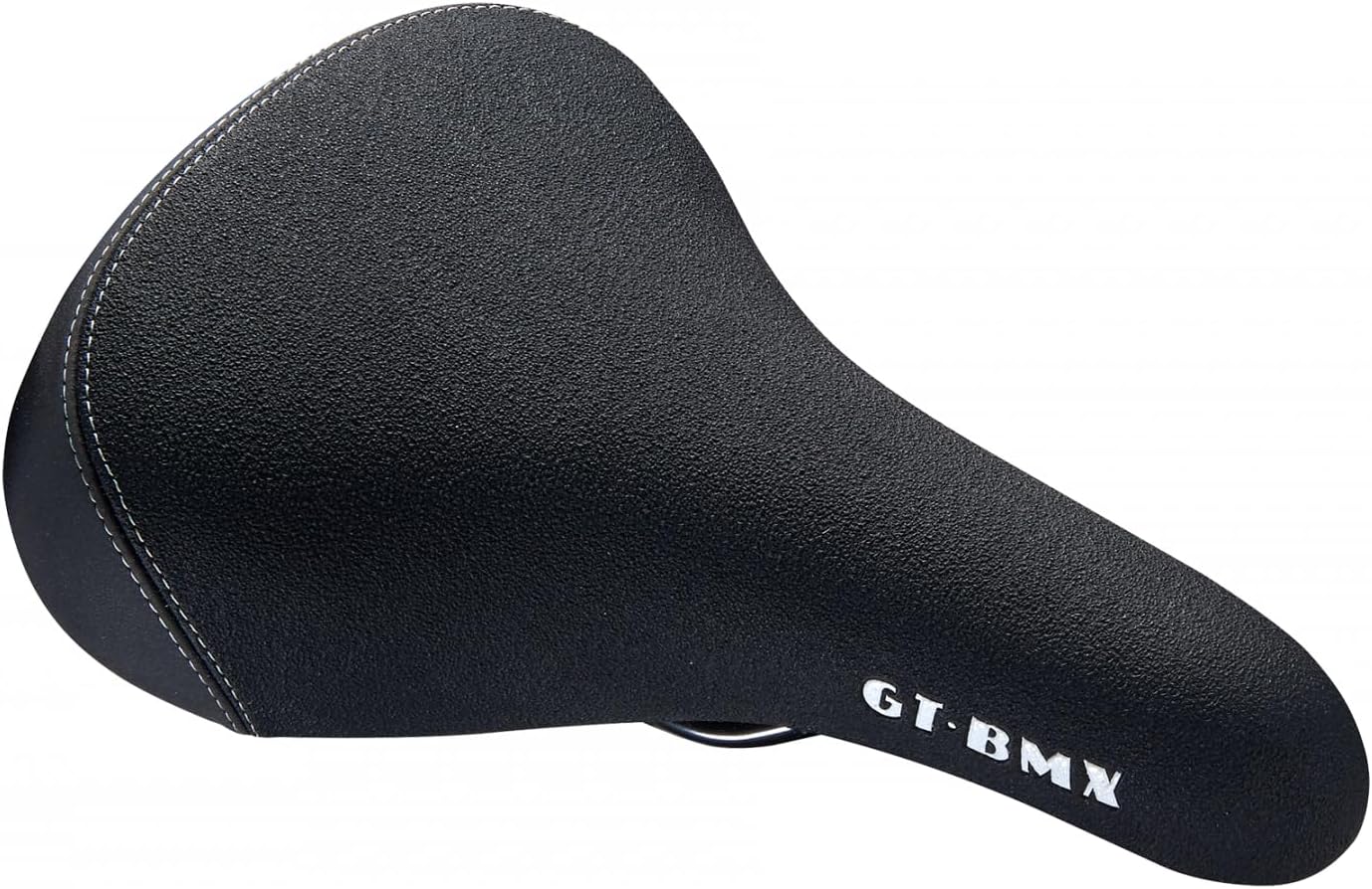 GT Bicycles Railed Cruise Control BMX Bicycle Saddle - Black/White - GP7300U14OS
