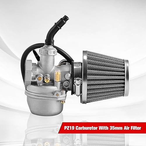 Miniatura 6 de PZ19 - Juego de empuñaduras de cable de acelerador de carburador y cable de 0.866 in/0.87 pulgadas, 50 cc, 70 cc, 90 cc, 110 cc, 125 cc para