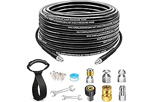 50FT Sewer Jetter Kit for Pressure Washer
