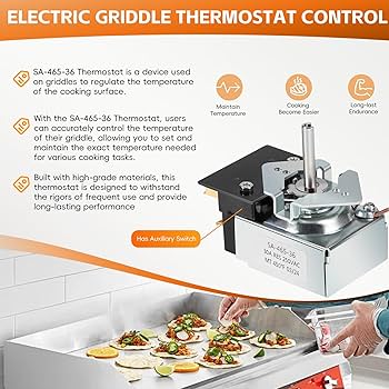 Amazon.com: SA-465-36 Electric Griddle Thermostat for Star