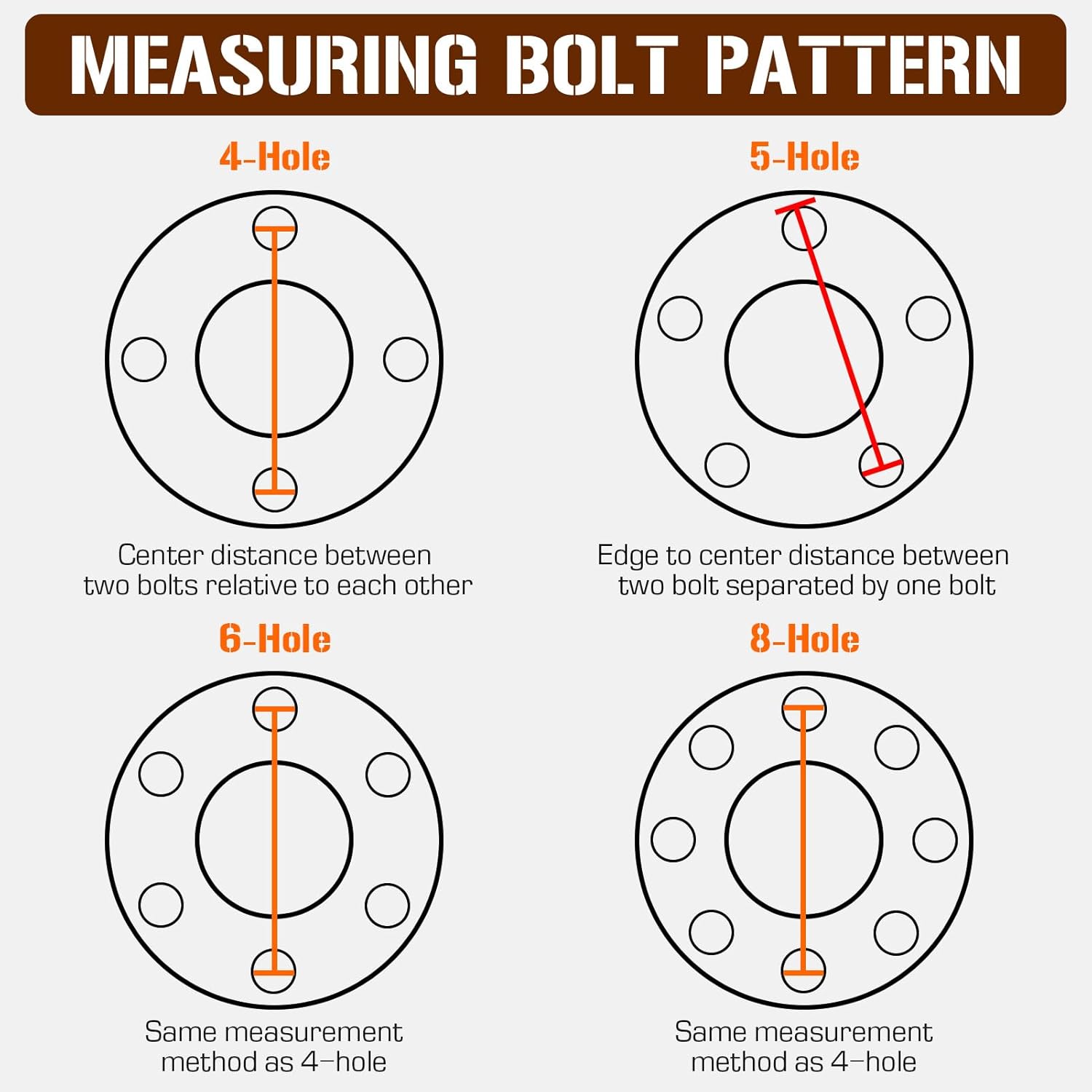 Aeagle 6x135 Hubcentric Wheel Adapters, 1.5" for 2004-2014 Ford F150 2WD 4WD, Forged 6 Lug Wheel Spacers with M14x2 Studs 87.1mm Bore 4PCS - Image 7